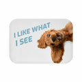 Funny Dog Bath Mat — Non-Slip 24x17" Microfiber Bathroom Rug