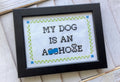 Funny Dog Cross Stitch DIY Kit — Intermediate Counted Cross Stitch Set