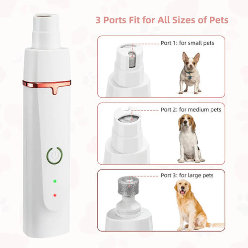 4-in-1 Pet Grooming Kit — Dog & Cat Nail Trimmer and Hair Clipper