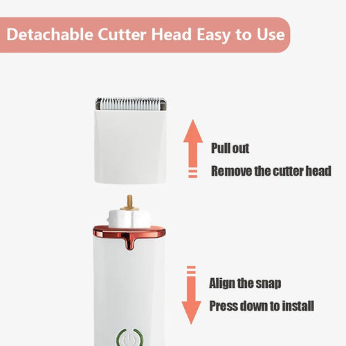 4-in-1 Pet Grooming Kit — Dog & Cat Nail Trimmer and Hair Clipper