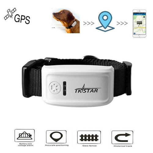 Real-Time GPS Pet Tracker for Dogs & Cats — Global GSM, 300hr Battery